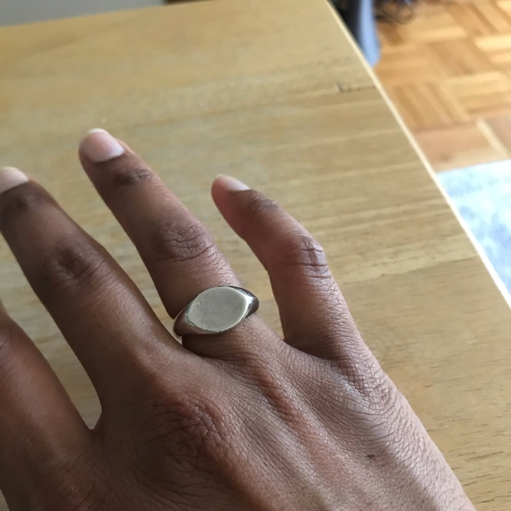 Tiffany & Co Silver Signet Ring